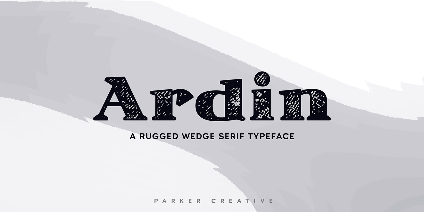 Ardin Font preview